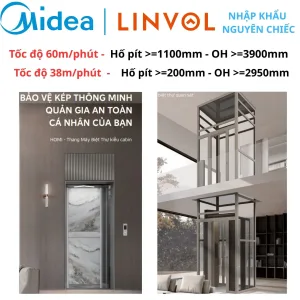 Tốc độ 18m/phút - Hố pít sâu >=200mm
