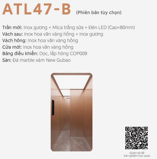 ATL47-B LINVOL MIDEA Thang máy