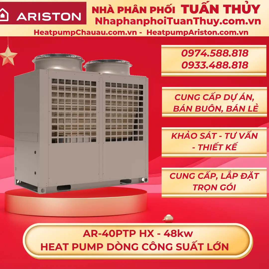 AR-40PTP HX - Ariston Heat pump 48kw