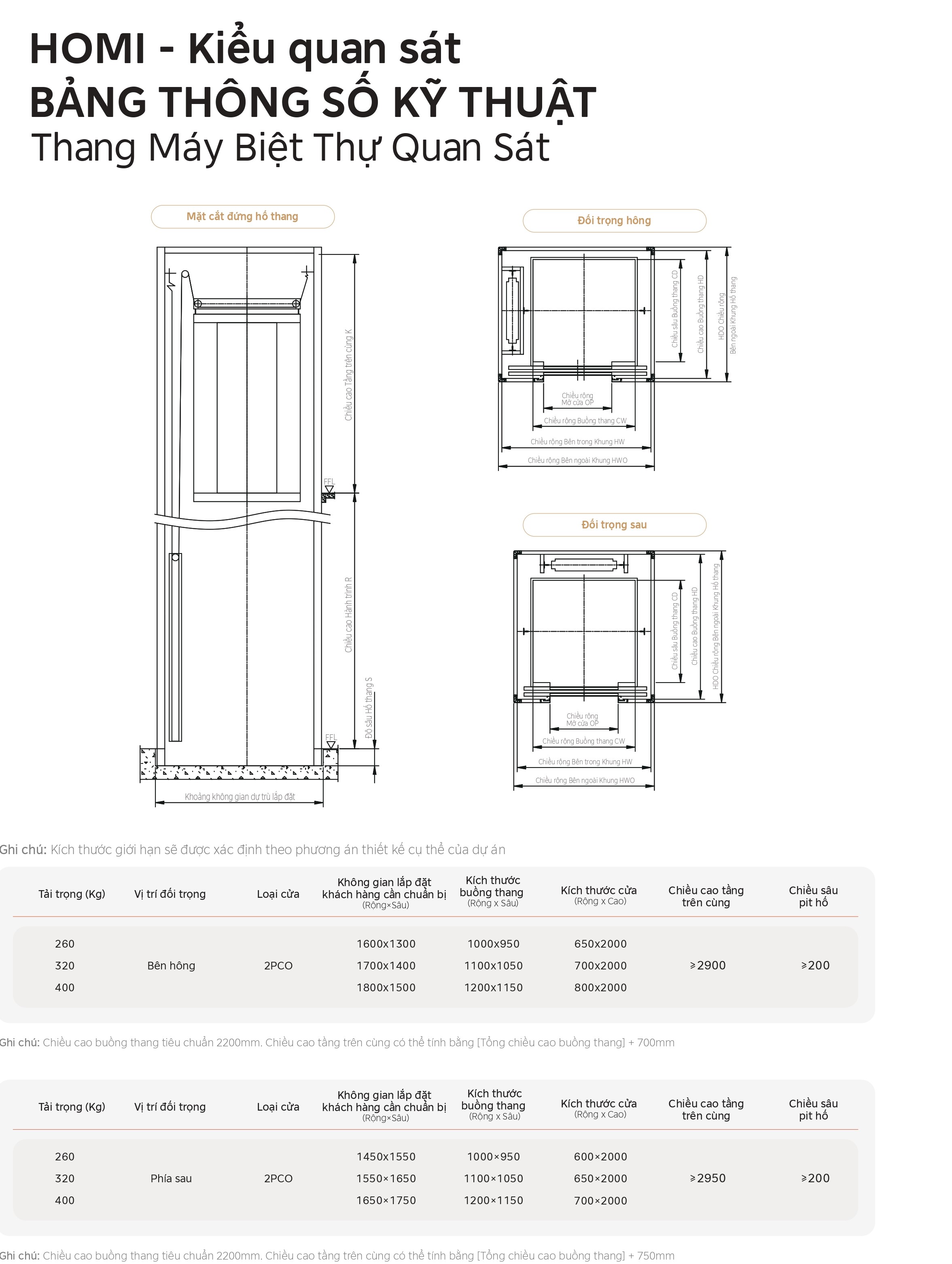 ATL52 LINVOL MIDEA Thang máy nhập khẩu - khung hợp kim nhôm và vách kính cường lực 2 lớp 