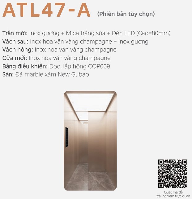 ATL47-A LINVOL MIDEA Thang máy